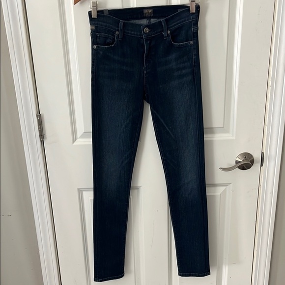 Citizens Of Humanity Blue Skinny Jeans size  8 avedon click skinny leg jeans - Picture 3 of 14